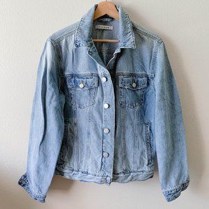 New Pacsun Washed Denim Jacket One Size
